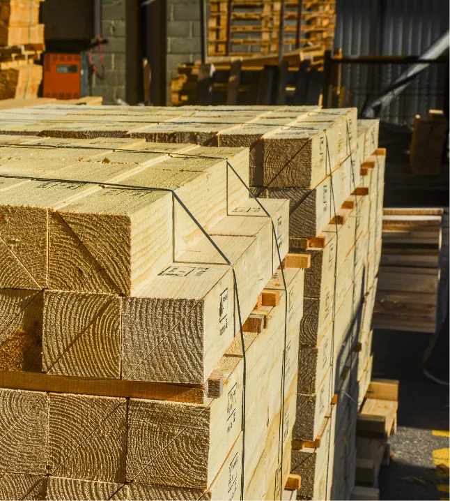 foto dei blocchi di legno