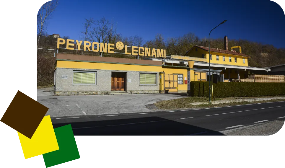immagine della sede di Peyrone Legnami dall'esterno