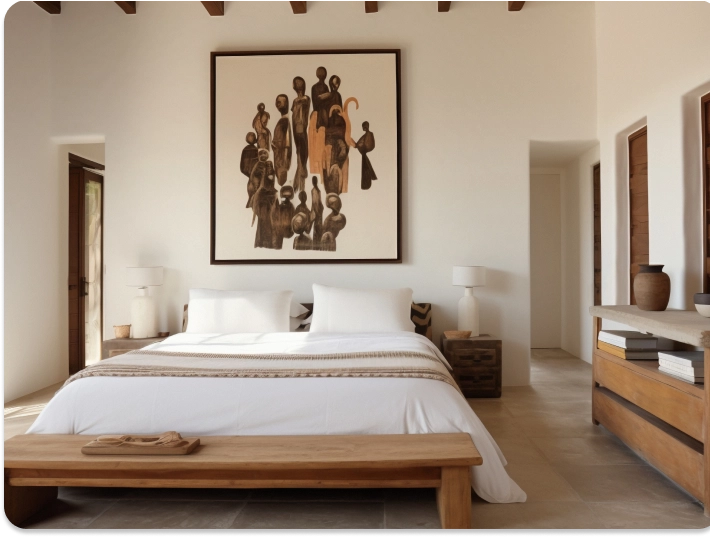 immagine di una camera da letto
